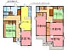 雲雀丘３丁目貸家 6LDKの間取り