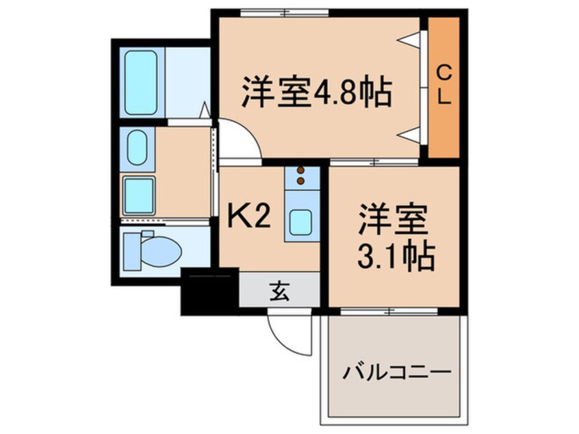 間取図 エヌエムスワサントシス