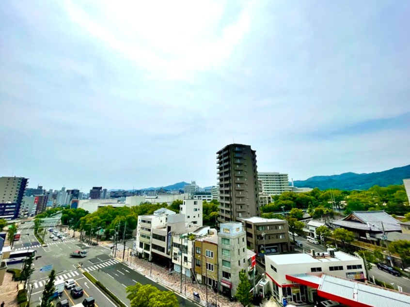 室内からの展望 ｴｽﾘｰﾄﾞ神戸大倉山ﾋﾙｽﾞ(603)