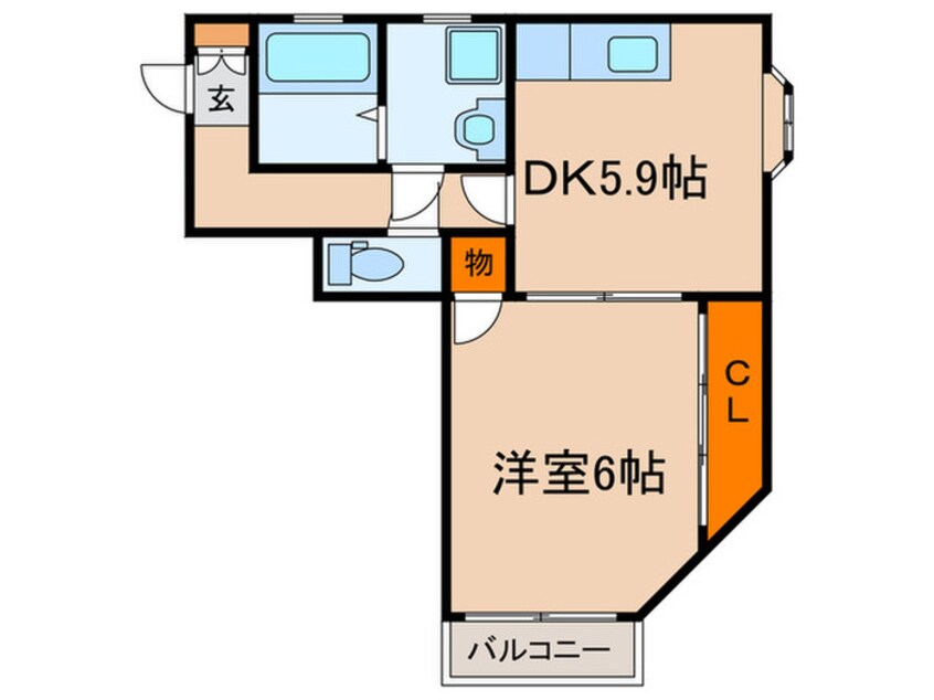 間取図 加藤ハイツ