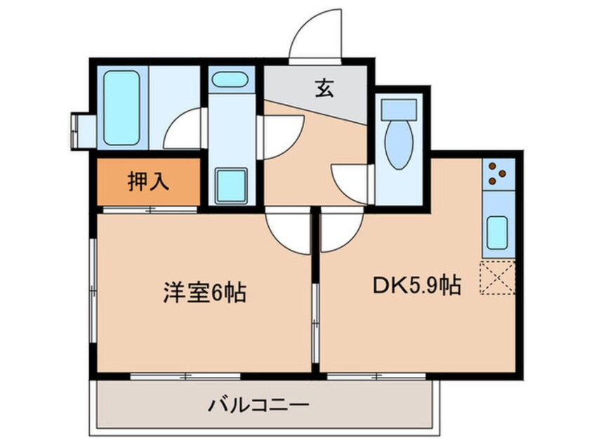 間取図 加藤ハイツ