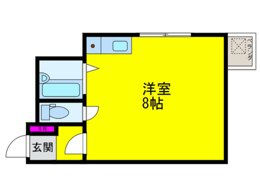 間取図 ラムセス西住之江