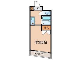 間取図 ヴィラ－ジュ１１７