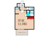 エクセレント上新１３ 1Rの間取り