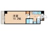 アルトシュロス四条大宮 1Kの間取り