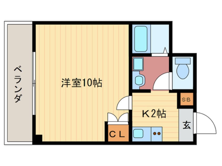 間取図 アルトシュロス四条大宮