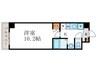 アルトシュロス四条大宮 1Kの間取り