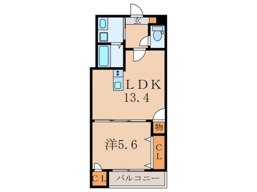 間取図 由福ハウス下坂部