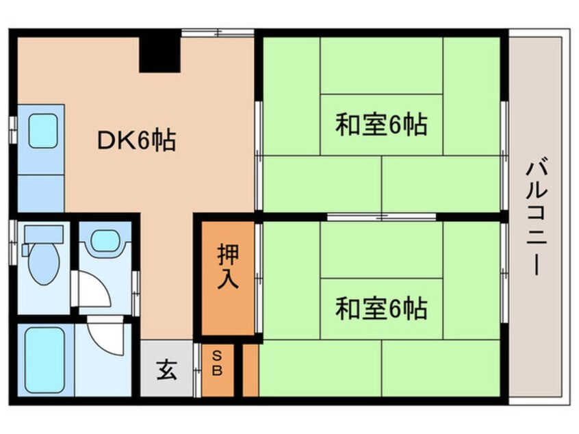 間取図 ガーデンハイツ
