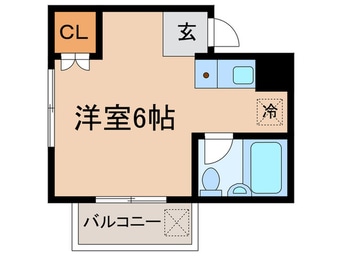 間取図 ドミノリバ－サイド