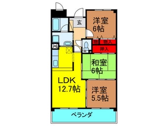 間取図 ノ－スコ－ト