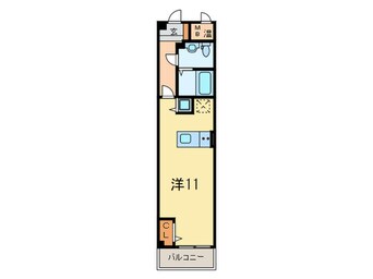 間取図 GAZELLE COVE 芦屋西