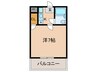 ジュネスタチバナ 1Kの間取り