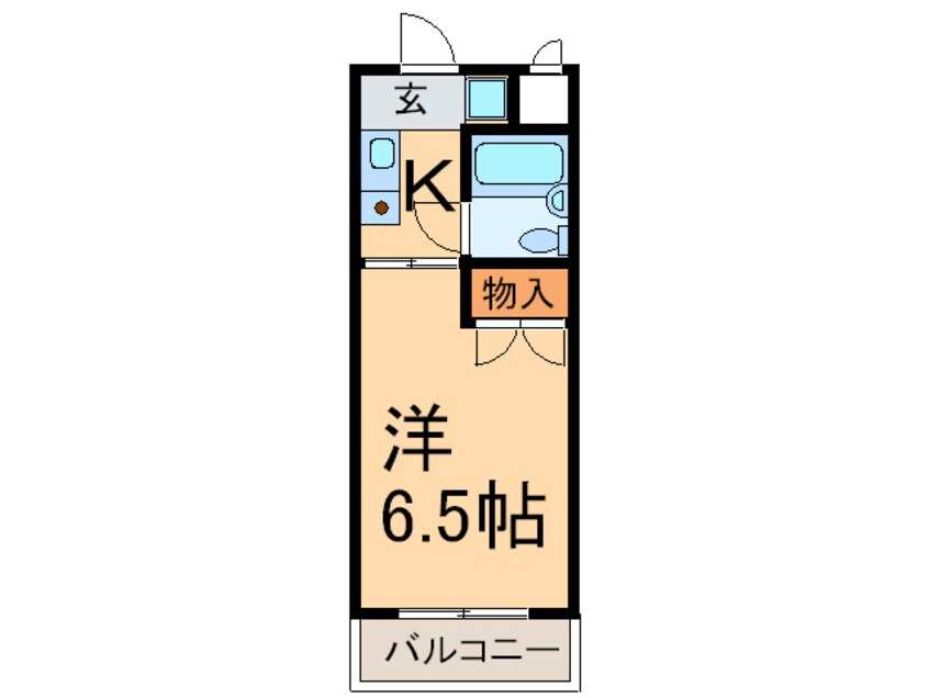 間取図 ジュネスタチバナ