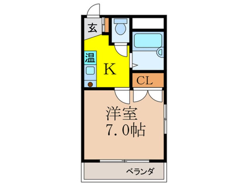 間取図 末広１３番館