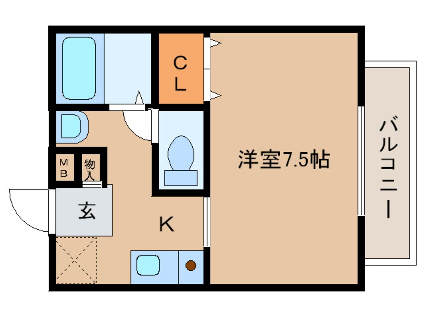 間取図 セントポ－リア