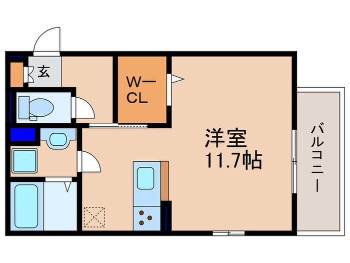 間取り図 アルタ西渋川ビュー
