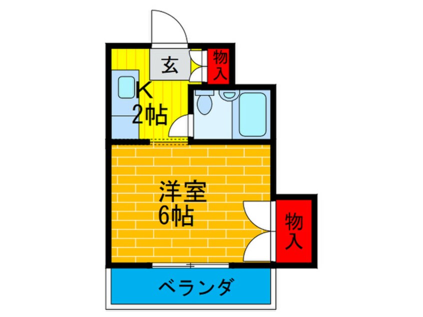 間取図 マンション桂