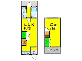 間取図 野村貸家