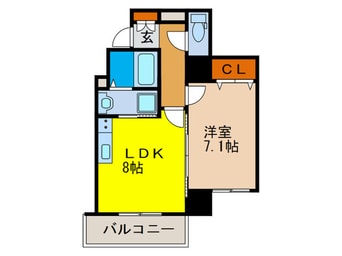 間取図 プレアデス千里山田