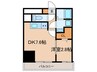 FREEDOMresidence 松原上田Ⅱ 1DKの間取り