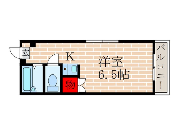 間取り図 コスモハイツ竹新