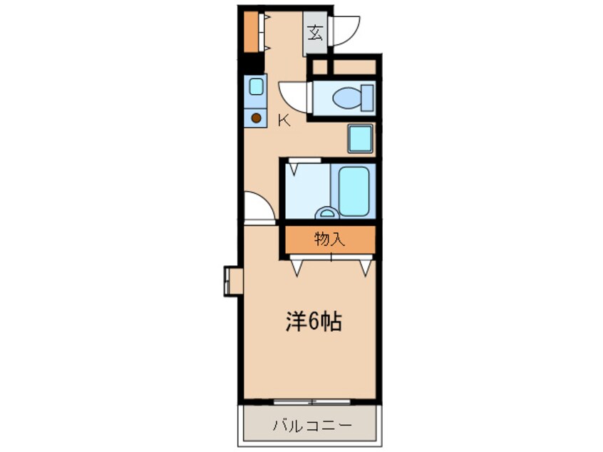 間取図 アス　フローレス