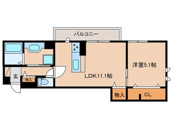 間取図 Lucent 本堅田