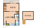 クレストマンションの間取図