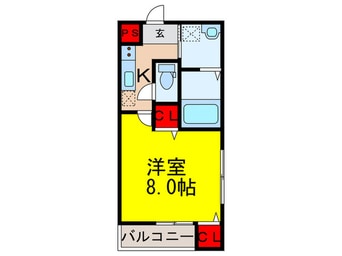 間取図 フジパレス東淡路