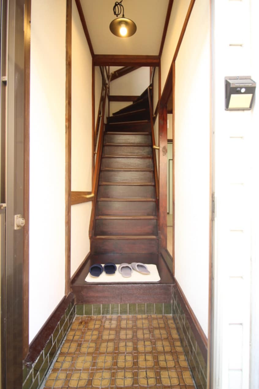 玄関 瓢箪山町戸建