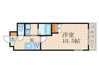間取図 Ｗｅｌｌ　ｂｅｉｎｇ