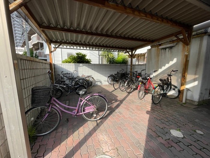 駐輪場 なかもずマンション