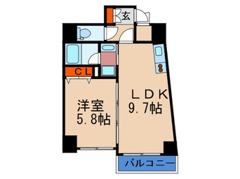 間取図 D-Rest Nakanoshima