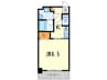 Ｗ．Ｏ．Ｂ西宮レジデンス 1Kの間取り