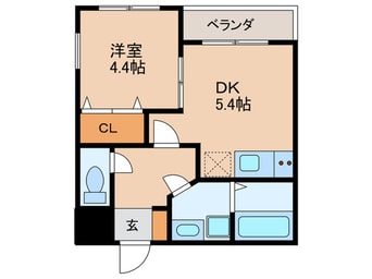 間取図 フウキパレス山本