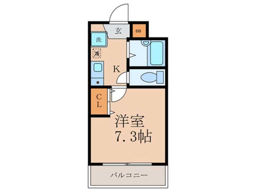 間取図 メゾン・ドュミ－ル