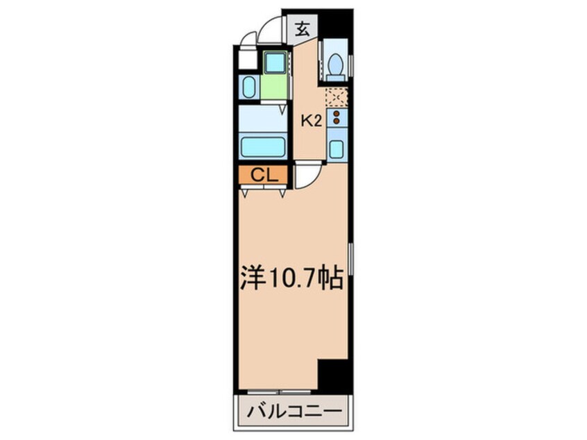 間取図 ウィング瓦町