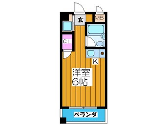 間取図 プレステージュ高殿