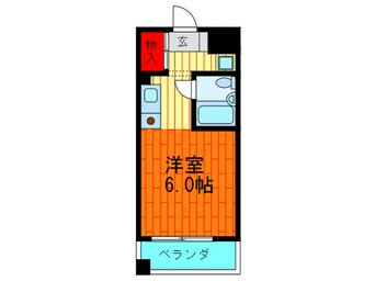 間取図 プレステージュ高殿