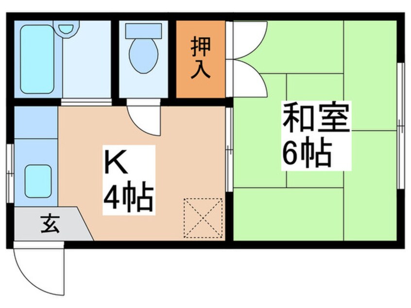 間取図 グリーンハイム