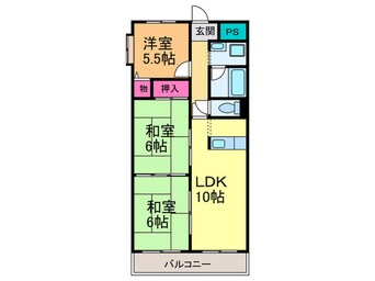 間取図 メゾンドシャンボール