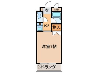 間取図 メゾンリヴェール　Ⅱ