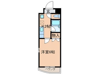 間取図 ドエル南堀江１番館