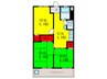 桜ケ丘コーポラス（306） 3DKの間取り