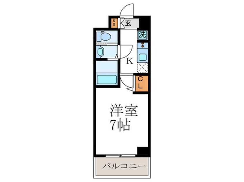 間取図 キンブリッジ京都千本丸太町