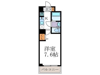 間取図 キンブリッジ京都千本丸太町