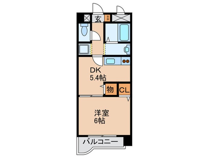 間取り図 ウエストヴィラ21