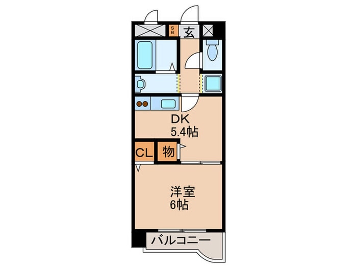間取り図 ウエストヴィラ21