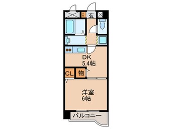 間取図 ウエストヴィラ21